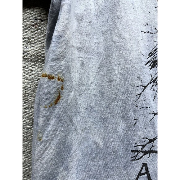 Vintage 90s Alaska Tie Dye T shirt Bald Eagle T shirt Large - Picture 3 of 11